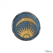 YOUNG PARTS 9581 - Bouton klaxon ''SUN & MOON'' pour volant Banjo 'Flat4'