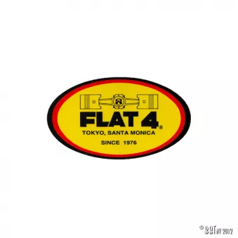 Sticker Flat-4, 3 pièces YOUNG PARTS 9800