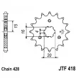 JT JTF418.14 - pignon de chaîne