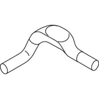 Tuyau d'échappement DINEX 47166