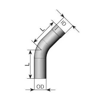 tuyau d'échappement, universel DINEX OEM 93821950