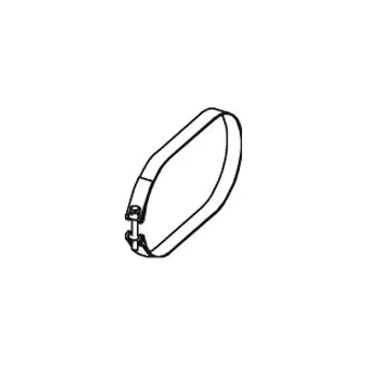 Support, système d'échappement DINEX 68860