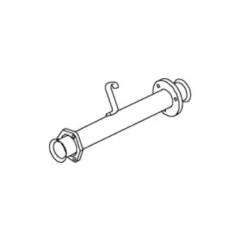 Tuyau d'échappement DINEX 74123