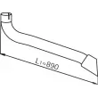 DINEX 54202 - Tuyau d'échappement