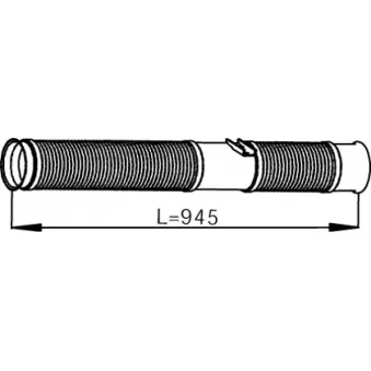 DINEX 68082 - Tuyau d'échappement