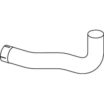 Tuyau d'échappement DINEX 28527