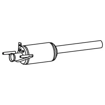 Filtre à suie/particules, injection d'échappement. DINEX OEM 6394906181