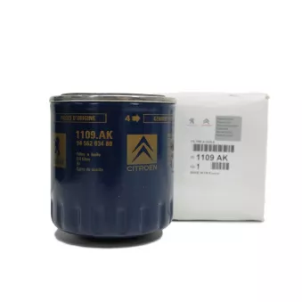 Filtre à huile OE 1109AK pour OPEL CORSA 1.2 - 101cv