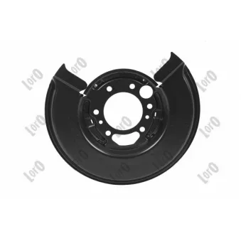 Déflecteur, disque de frein arrière droit ABAKUS OEM 2D0615612