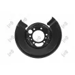 ABAKUS 131-07-602 - Déflecteur, disque de frein arrière droit