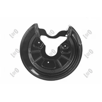 Déflecteur, disque de frein arrière gauche ABAKUS 131-07-605 pour AUDI A3 1.4 TFSI - 125cv