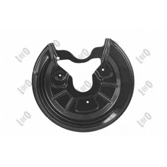 Déflecteur, disque de frein arrière droit ABAKUS 131-07-606 pour AUDI A3 1.2 TSI - 105cv