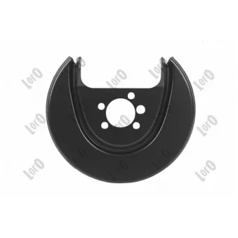 Déflecteur, disque de frein arrière gauche ABAKUS 131-07-619 pour SKODA FABIA 1.6 TDI - 105cv