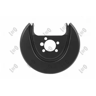 Déflecteur, disque de frein arrière droit ABAKUS 131-07-620 pour SKODA FABIA 1.2 - 70cv