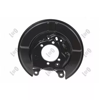 Déflecteur, disque de frein arrière gauche ABAKUS 131-07-643 pour NISSAN X-TRAIL 2.0 DCI (FWD) - 150cv