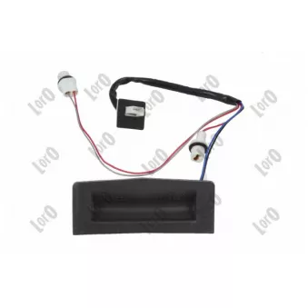 Touche, déverrouillage automatique du hayon ABAKUS 132-037-008 pour OPEL ASTRA 2.0 Turbo - 170cv