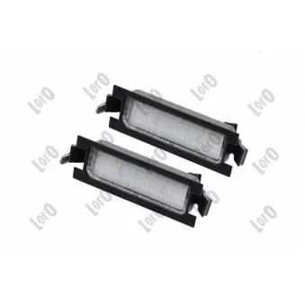 Feu éclaireur de plaque ABAKUS L19-210-0002LED pour HYUNDAI I30 1.6 CRDi - 136cv