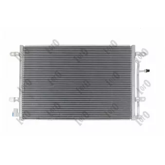 Condenseur, climatisation ABAKUS 003-016-0015 pour AUDI A4 2.0 TDI 16V - 140cv