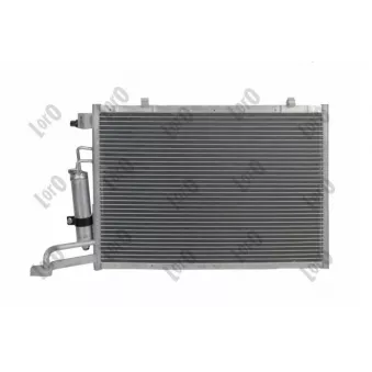 Condenseur, climatisation ABAKUS 017-016-0008 pour FORD FIESTA 1.4 TDCi - 68cv