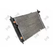 ABAKUS 037-017-0007 - Radiateur, refroidissement du moteur