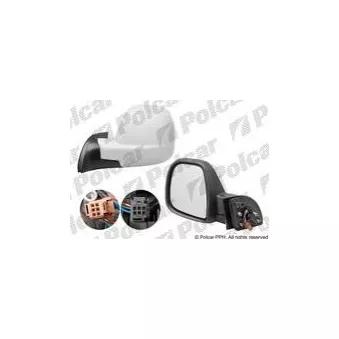 Rétroviseur extérieur Polcar OEM 1608181080