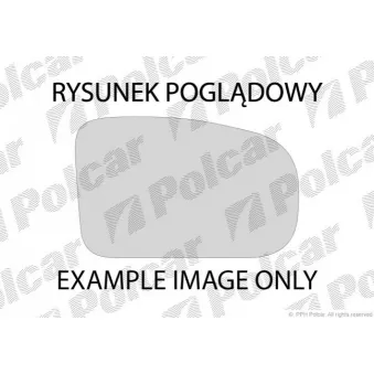 Rétroviseur extérieur Polcar OEM 7700352180