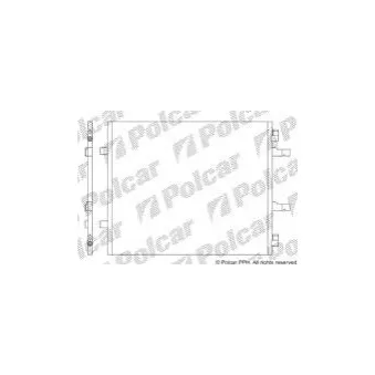 Polcar 6027K8C4S - Condenseur, climatisation