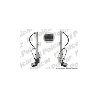 Lève-vitre arrière gauche Polcar OEM 8200000557