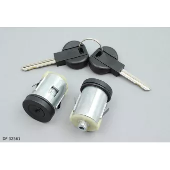 Jeu de cylindres de serrures TEKNÖR DF 32561 pour CITROEN XANTIA 2.0 HDi - 90cv