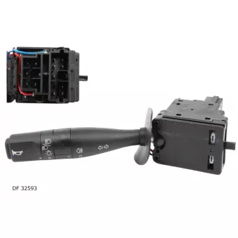 Interrupteur, lumière principale SAMAXX DF 32593 pour PEUGEOT 206 1.4 CNG - 75cv