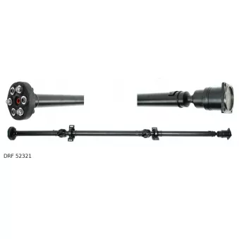 Arbre de transmission, entraînement essieux TEKNÖR OEM 7711135224