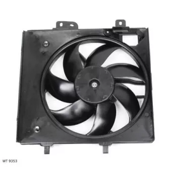 Ventilateur, refroidissement du moteur SAMAXX WT 9353 pour CITROEN C3 1.4 HDI - 68cv