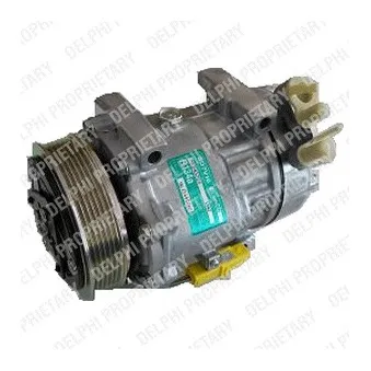 Compresseur, climatisation DELPHI TSP0155417 pour PEUGEOT PARTNER 1.6 HDi 75 - 75cv