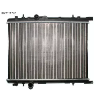 Radiateur, refroidissement du moteur SAMAXX RWW T1792 pour PEUGEOT PARTNER 1.6 HDI 92 - 92cv