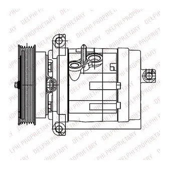 DELPHI TSP0155984 - Compresseur, climatisation