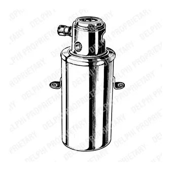 Filtre déshydratant, climatisation DELPHI TSP0175053
