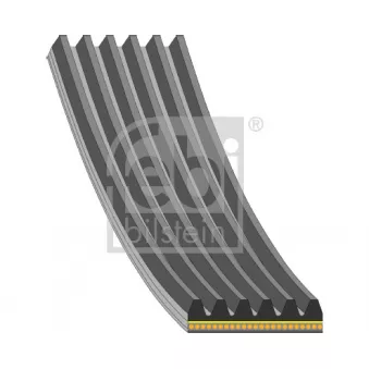 Courroie trapézoïdale à nervures FEBI BILSTEIN 180755