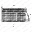 DELPHI TSP0225048 - Condenseur, climatisation