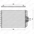DELPHI TSP0225061 - Condenseur, climatisation