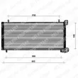 DELPHI TSP0225090 - Condenseur, climatisation