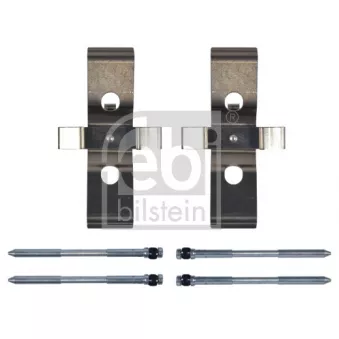 Kit d'accessoires, plaquette de frein à disque FEBI BILSTEIN 182357 pour SKODA FABIA 6.0 W12 - 450cv