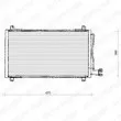 DELPHI TSP0225125 - Condenseur, climatisation
