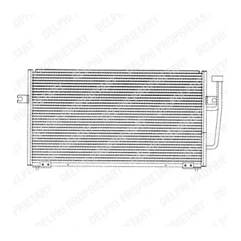 Condenseur, climatisation DELPHI TSP0225143