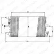 DELPHI TSP0225162 - Condenseur, climatisation