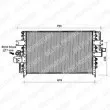 DELPHI TSP0225195 - Condenseur, climatisation