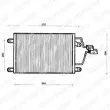 DELPHI TSP0225200 - Condenseur, climatisation