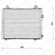 DELPHI TSP0225222 - Condenseur, climatisation