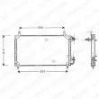 DELPHI TSP0225413 - Condenseur, climatisation