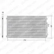 DELPHI TSP0225507 - Condenseur, climatisation