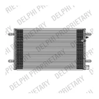 DELPHI TSP0225591 - Condenseur, climatisation